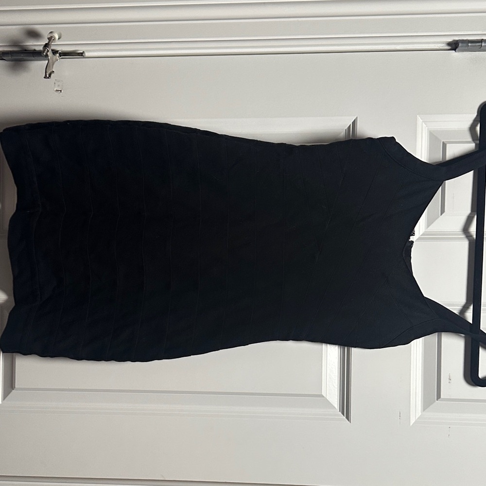 Express Elegant Black Mini Dress